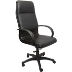 Rapid Cl710 Executive High Back Chair Pu Black