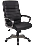 Capri Ys333 Executive High Back Pu Chair Black