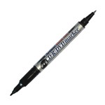 Artline 841 CDDVD Marker Permanent Dual Nib Box 12 Black