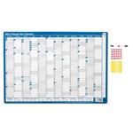 Sasco Wall Planner Year Framed 10588 700X1000mm 2026