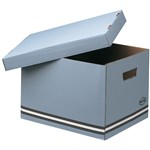 Marbig StoAway Box 80021 315Wx410Dx275Hmm Grey Pack 2