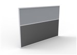 Rapid Screen 1250H X 1800W Grey