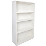 Rapid Span  Vibe Bookcase 1200X900X315Mm 3 Adjustable Shelves Natural Whit