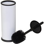 Compass Powder Coated White Toilet Brush