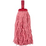 Cleanlink Mop Heads 12043 Coloured 400Gm Red