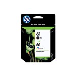 Hp 61 Cr311Aa OEM Ink Cartridge BCMY 2 Pack