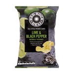 Red Rock Deli Lime And Pepper Potato Chips 165G Carton 12