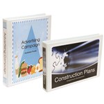 Marbig Binder Insert Clearview Ring A3 3D 50mm Landscape White