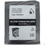 Tailored Packaging Bin Liner 140L Black 200