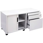 Rapid Mobile Caddy Tambour Door Left Hand Side White China