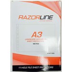 Razorline Sheet Protectors A3 Landscape 80 Micron