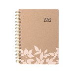 Diary Ecowise A5 1 Day To A Page 2026 Recycled Kraft