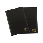 Diary Business Pvc Cover A4 1 Day To A Page 2026 Black