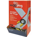 Maxisafe Corded Disposable Earplugs Class 5 27Db