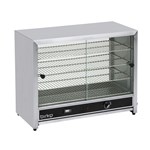 Birko  Roband 50 Pie Warmer Glass Doors 4 Racks Silver