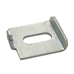 Steelco Wardrobe Shelf Clips Silver Grey