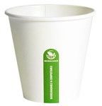 Envirochoice Single Wall Cup Heavy Board 225Ml 8Oz White Pk50