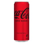 CocaCola Drink Coke Zero Sugar Mini Can 250Ml 24 Cans