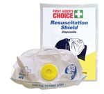First Aider Face Mask CPR Resuscitation Disposable