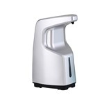 Sanitiser Dispenser Touchless Deskop 450Ml Silver Grey