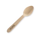 Biopak 10cm Tea Spoon Fsc 100 Wood Box Of 2000