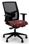 Bibbulmun Flo Mesh Chair Arms 135kg Desert Bloom Fire