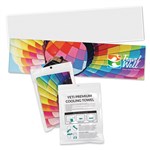 Yeti Premium Cooling Towel  Full Colour  Pouch