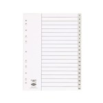 Marbig Dividers Pp A4 120 Tab Grey