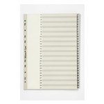 Marbig Dividers Pp A4 131 Tab Grey