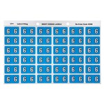 Avery Colour Code Labels 433Xx Side Tab 25X38 180 6