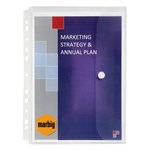 Marbig Binder Wallet A4 Velcro Fastener