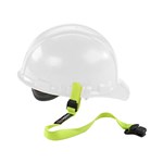 Ergodyne Squids 3155 Elastic Hard Hat Lanyard Hi Vis Lime  Clamp