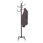 Coat Rack Jastek 8 Hooks Black