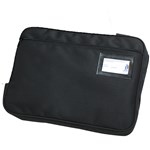 Marbig Satchel Expanding Zippered Fabric Foolscap Black