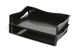 Marbig Enviro Document Tray 86360 Landscape Black