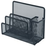 Esselte Desk Organiser Metal Mesh 174X80X137mm Black
