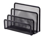 Esselte Mesh Vertical File Sorter 176X80X140mm Black
