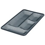 Esselte Mesh Drawer Tidy 20X315X180mm Black