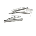 Celco Side Lock Slidelock File Fasteners 40mm Silver Box 50