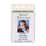 Rexel Id Pouch Soft Portrait 62X104mm Pack 10