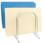 Marbig Step File Wire Organiser 8 Slot Large Silver