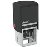 Shiny Stamp Self Inking Dater Received BlueRed