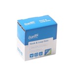 Bantex Hook And Loop Dots 22mmx18M White 75 Hook 75Loop