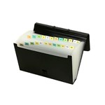 Marbig Expanding Case Foolscap 26 Pocket Black