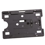 Rexel Card Holder Adjustable Black Pack 10