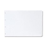 Plastafab Divider Manilla A3 5 Tab Landscape White