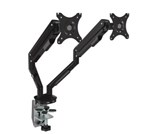 Motion II Dual Monitor Arm Black Vesa Compatible Suit 1736 Screens