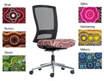 Buro Mentor Task Chair Mesh High Back Six Seasons Seat