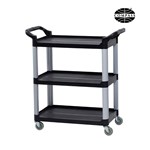 Compass Trolley Compact 3Shelf Utility Cart 7224941