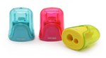 Deli Pencil Sharpener 2 Hole Plastic Barrell